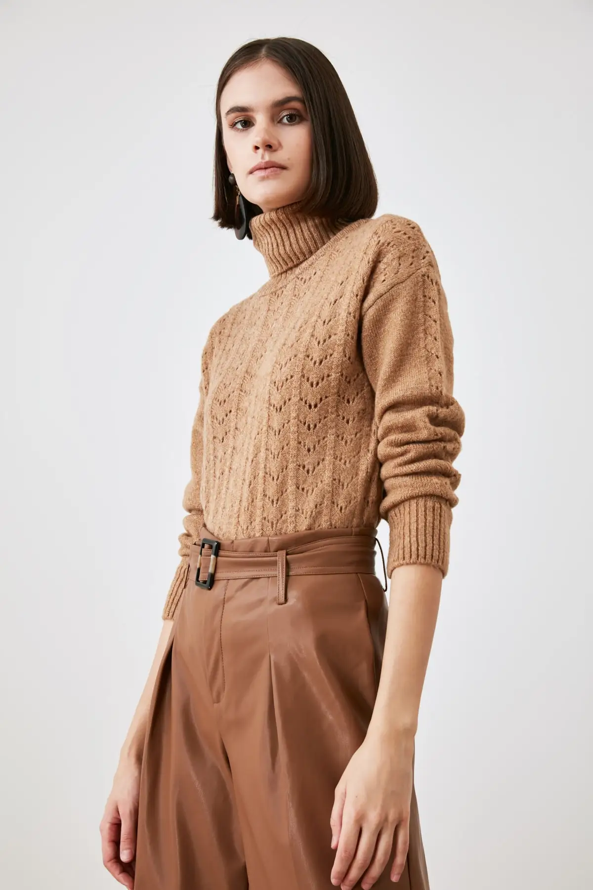 

Trendyol Throated Knitwear Sweater TWOAW21KZ2694