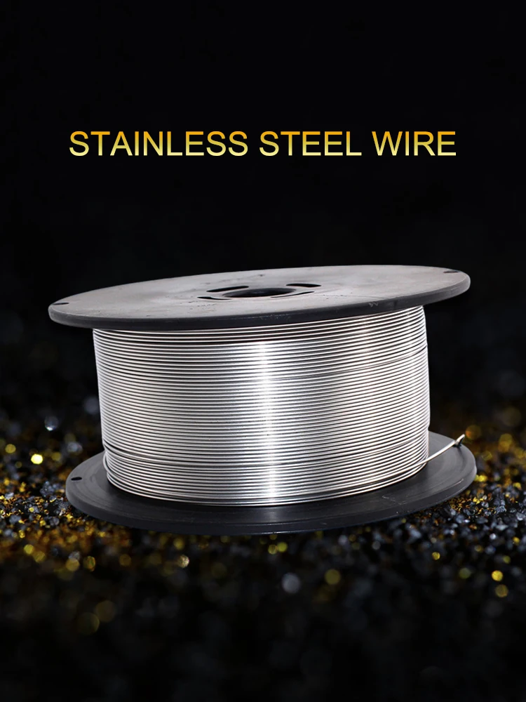 5kg MIG Welding Wire Flux Cored Gasless Weld Wire 0.8mm 1.0mm Stainless Steel Wire E71T-GS Self-Shielded Soldering Accessories