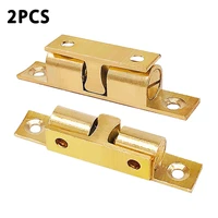 pure copper hinge lock cabinet door spring cabinet copper card beads anti collision lock furniture hardware accessories
