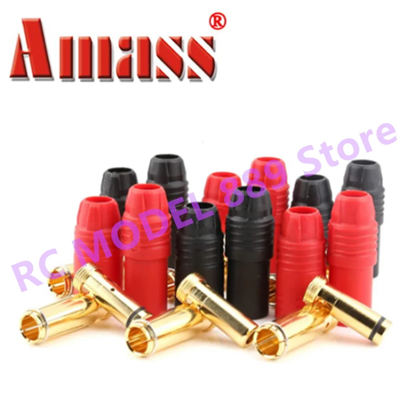 Разъем Amass AS150 штепсельная вилка с защитой от свечи зажигания разъем 7 мм Вилка для