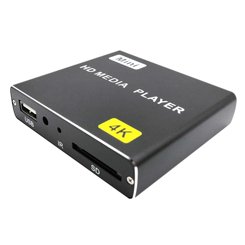 

4K Multimedia Player Full HD Media Player AV VGA HDMI Interface Multi-Language Multi-Function Video Player
