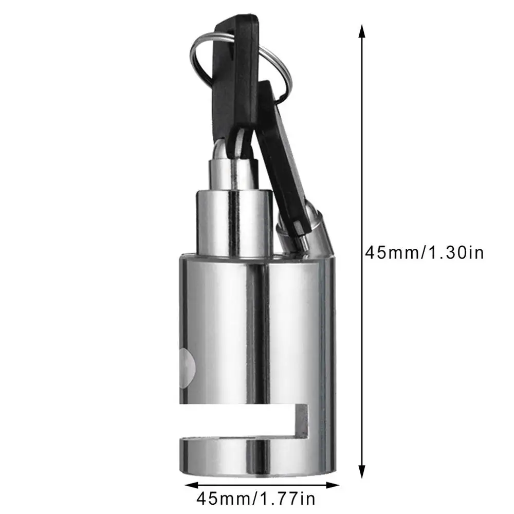 

Anti-Theft Disc Brake Lock Stainless Steel Motorcycle Security Brake Lock System Waterproof Bicycle Electric Locks With 2 Keys