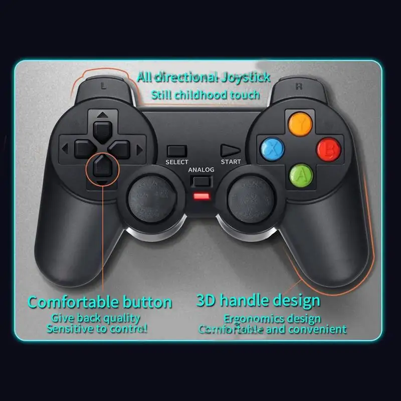 Игровая консоль для Ps1 мини-Эмулятор игровой приставки 25 симуляторов 10000 игр