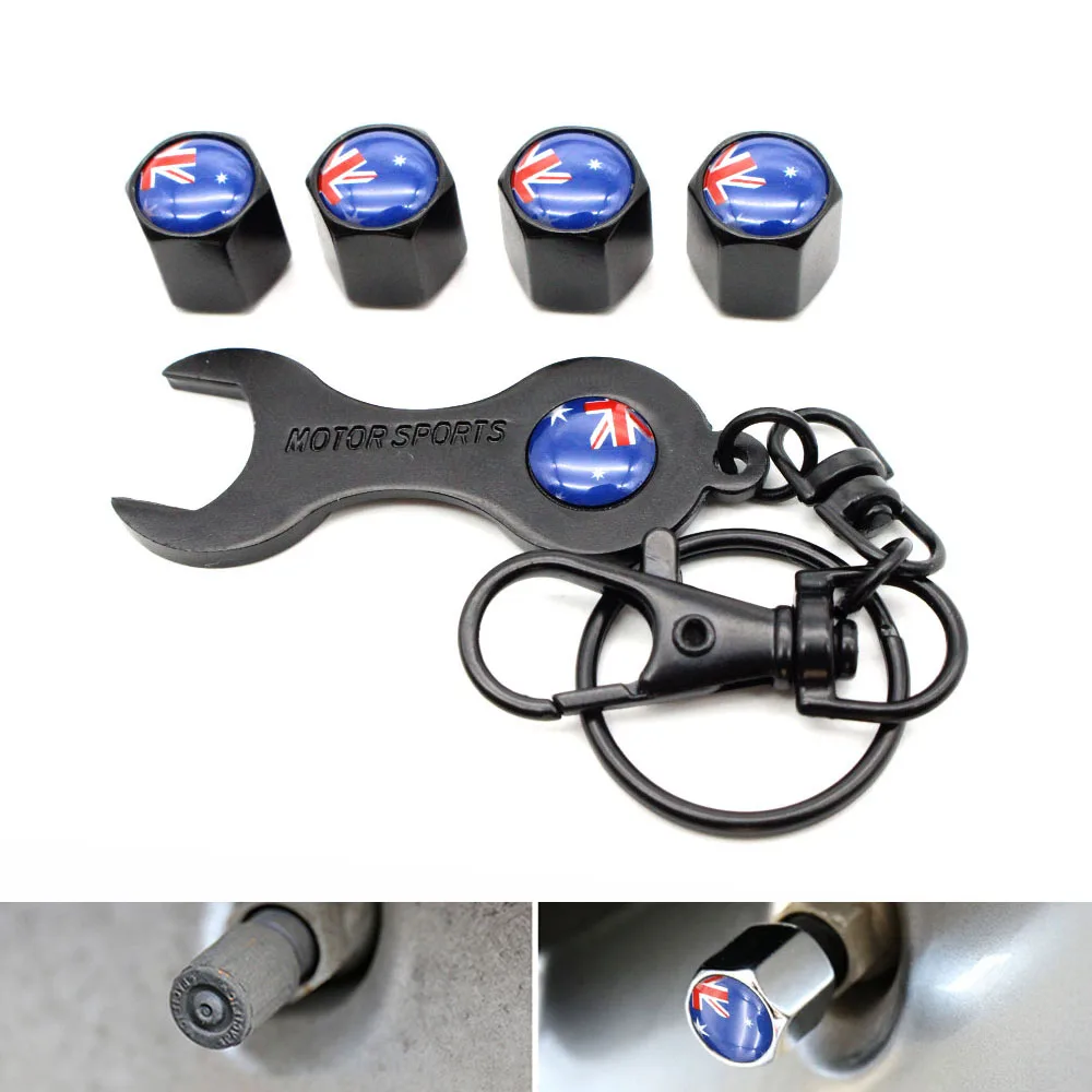 DSYCAR 1 комплект цинковый сплав противоугонные автомобильные колеса крышки