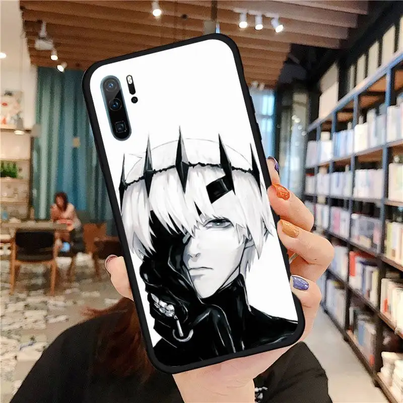 

Tokyo Ghoul Trendy Anime Comics Horror Phone Case For Huawei honor Mate P 9 10 20 30 40 Pro 10i 7 8 a x Lite nova 5t