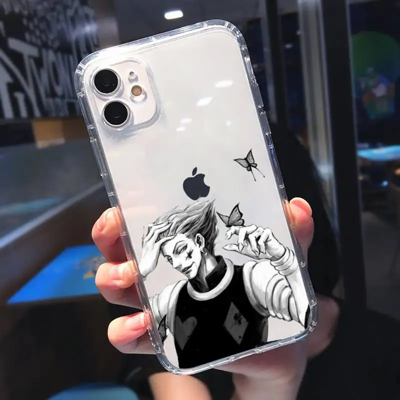 

japan hunter x hunter Anime Comics Phone Case Transparent for Clear iPhone 11 12 8 7 6 6S Plus X 5S SE 2020 XR mini pro XS MAX