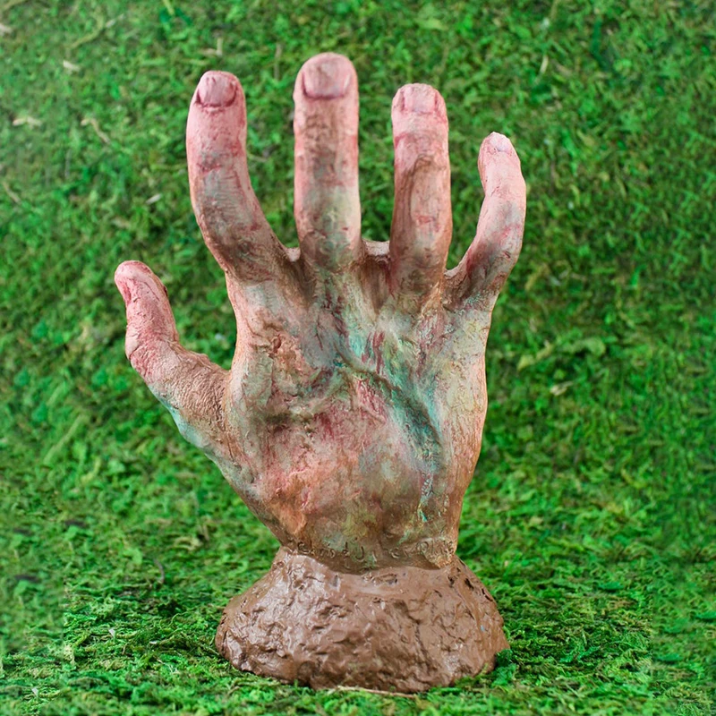 

Zombie Hand Ornament Resin Crafts Figurines Creative Halloween Props for Home Garden Courtyard Decoration SDF-SHIP