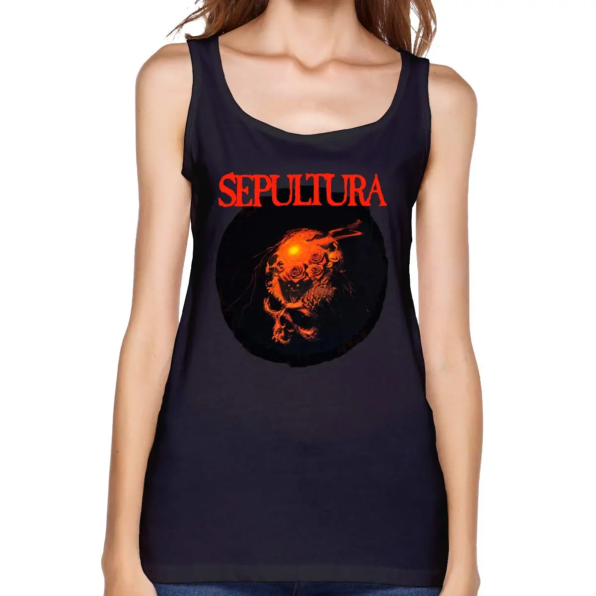 FGHFG Sepultura below The Remains классические майки для женщин черный|Мужские футболки| |