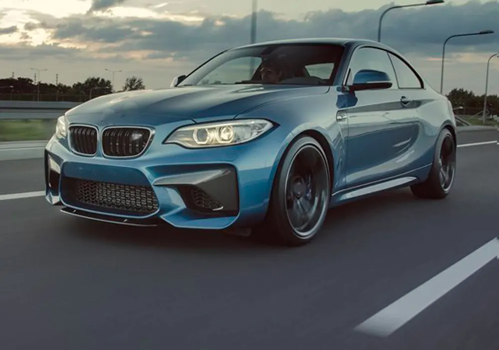 Автомобильный передний бампер комплект разветвителей для кузова BMW F87 M2 2016-2018