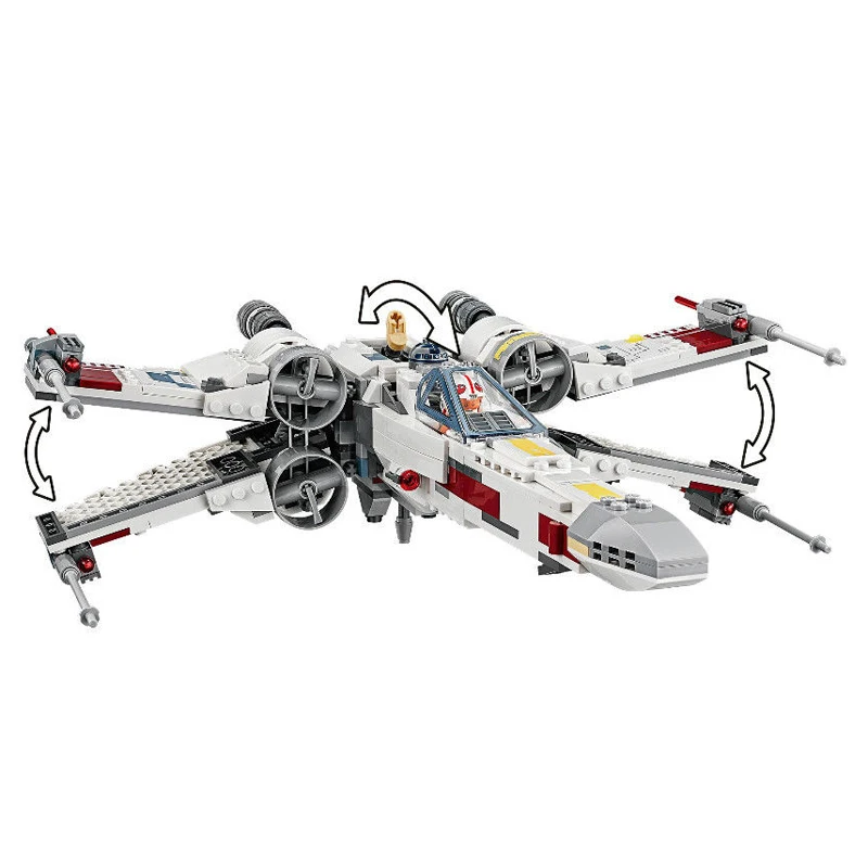 Звездные войны серии X-Wing совместимые 75218 75102 строительные блоки кирпичи игрушки
