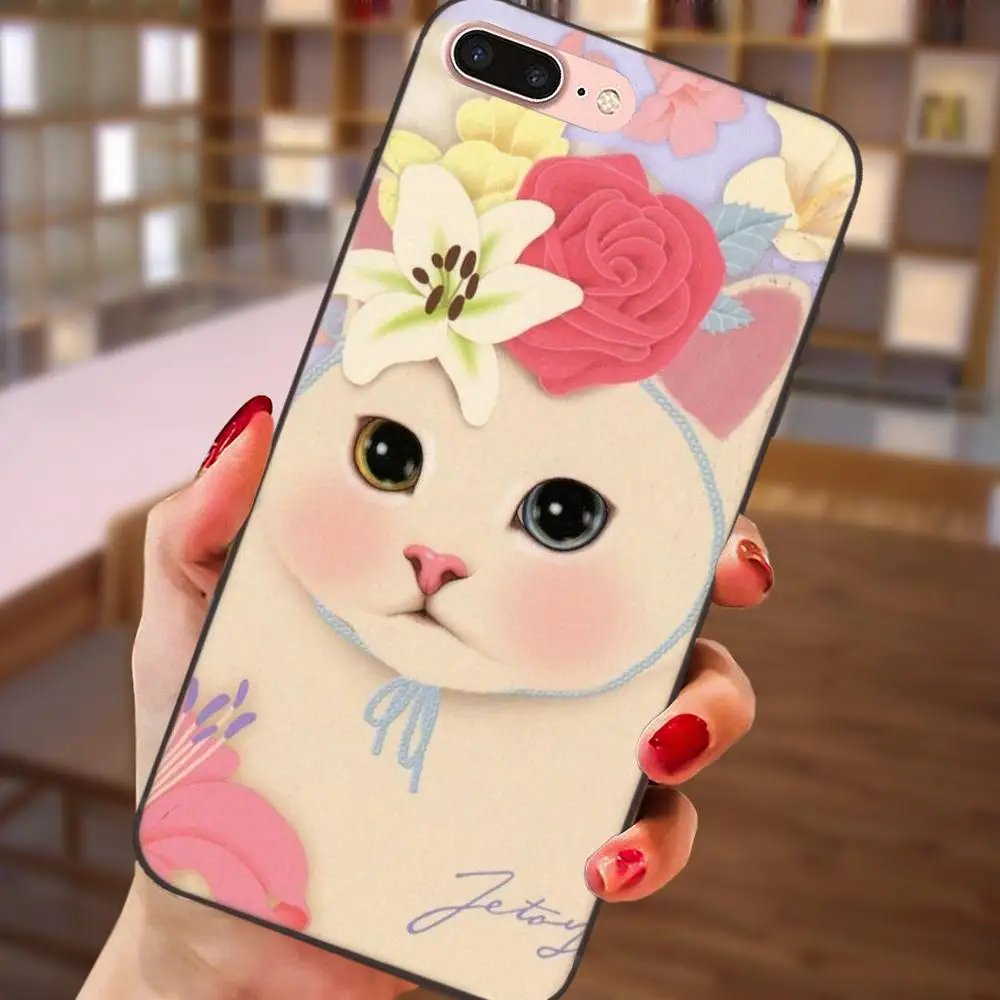 TPU Art Cover Case For Xiaomi Mi Mix Max Note 2 2S 3 5X 6 8 SE A1 Play F1 Jetoy Cat |