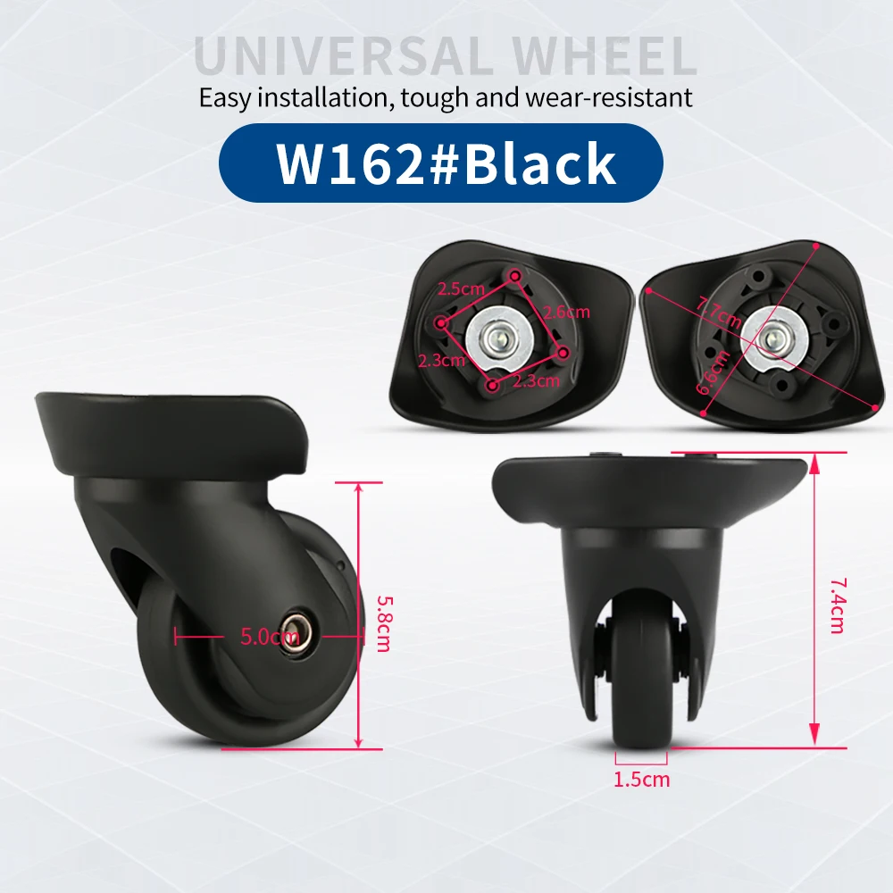 Luggage accessories wheel Compatible with Mailv 40T trolley case rolling pulley replacement password suitcase original