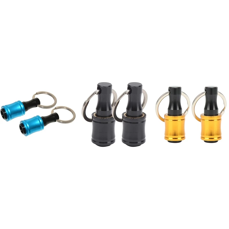 

1 /4 inch Hex Shank Screwdriver Head Bracket Extension Rod Drill Bit Screw Adapter Replacement Keychain