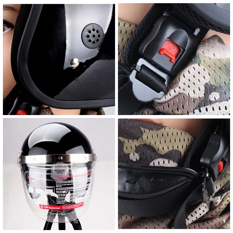 Противоугонный шлем с защитным козырьком для лица защитный защиты от огня