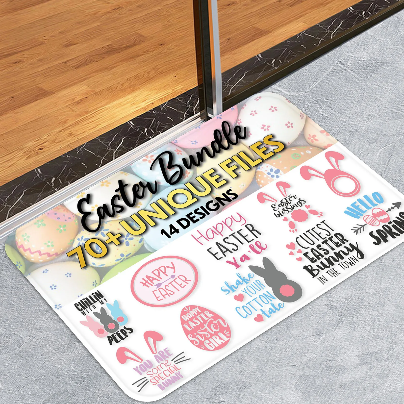

Easter Doormat Household Carpet Decoration Carpet Living Room Carpet Floor Mat For Home Door Mats Bathroom Entrance Multi-