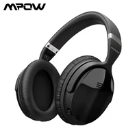 mpow h5 2 gen wireless headphone bluetooth anc active noise cancelling headphones with mic 18h playtime for iphone android phone