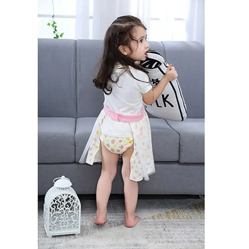 4 шт. детские штаны подгузники моющиеся тренировочные для новорожденных дышащие