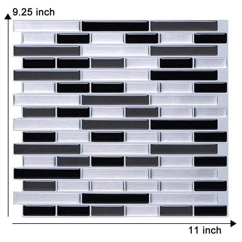 

EasyTiles Peel And Stick Waterproof Wall Tiles,Kitchen Backsplashes,Bathroom Decorative Baffles,New Home Decorations