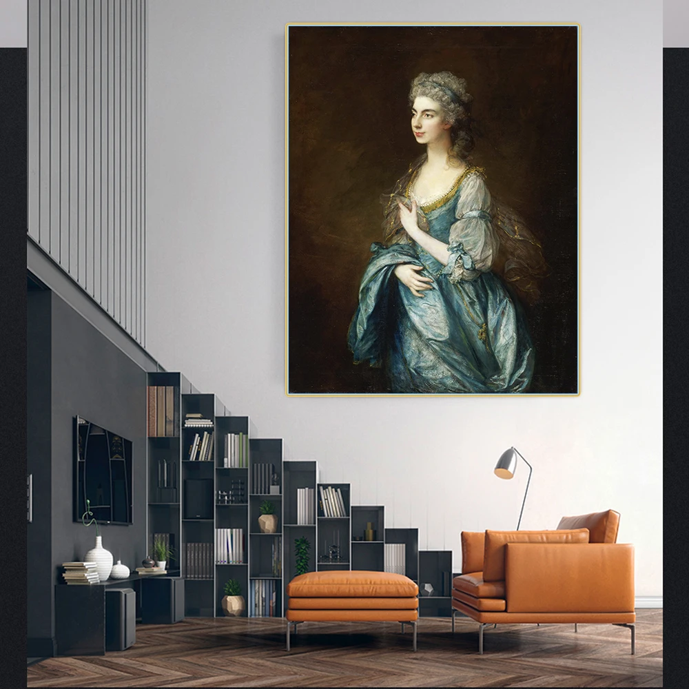 Художественная Картина на холсте Томас кейнборо