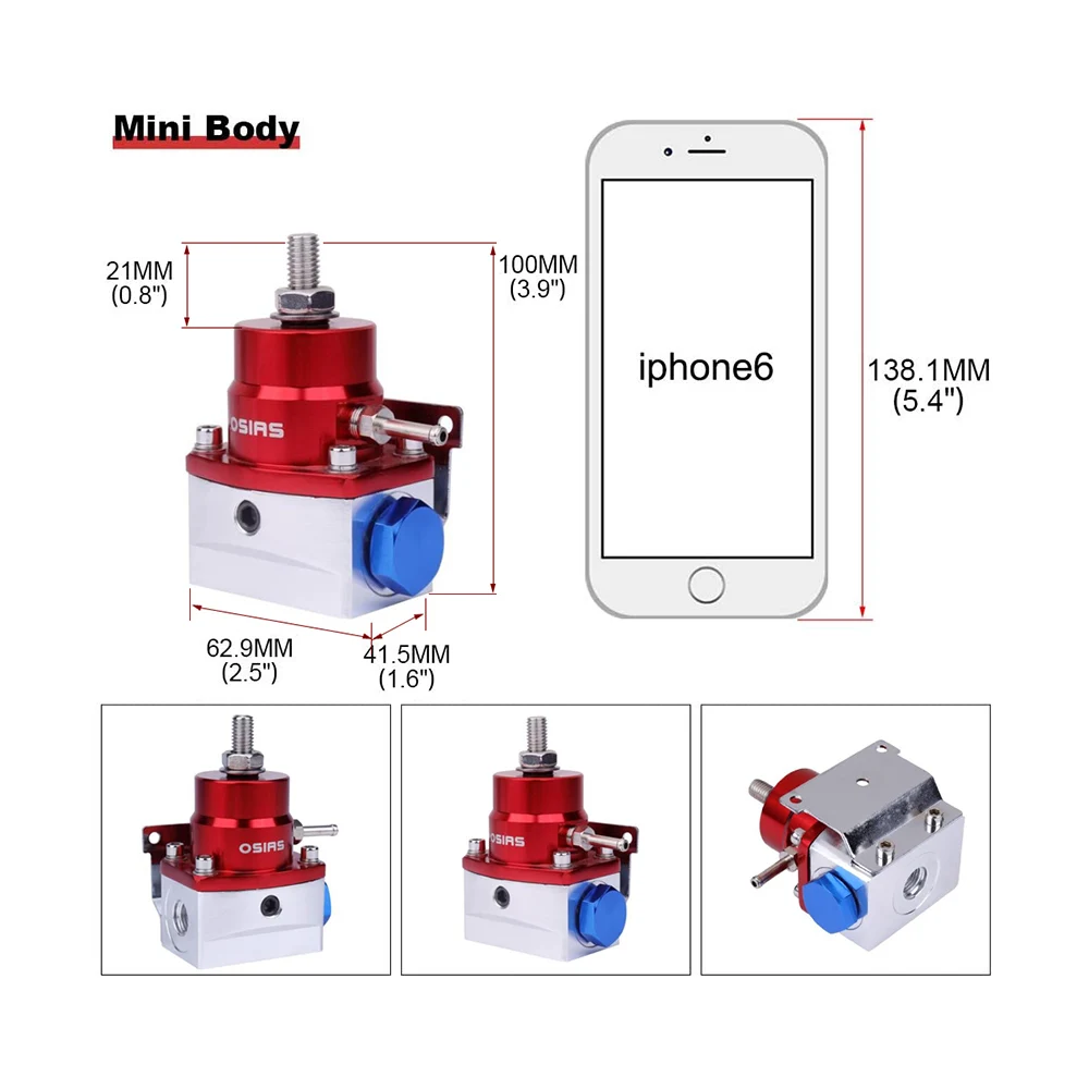 Универсальный регулятор давления топлива 100 хкпа фунтов на квадратный дюйм |