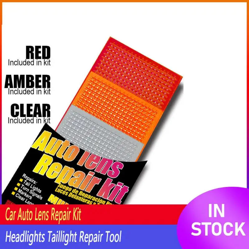 

Набор для ремонта автомобильных линз, инструмент для быстрой фиксации треснувших и сломанных фар