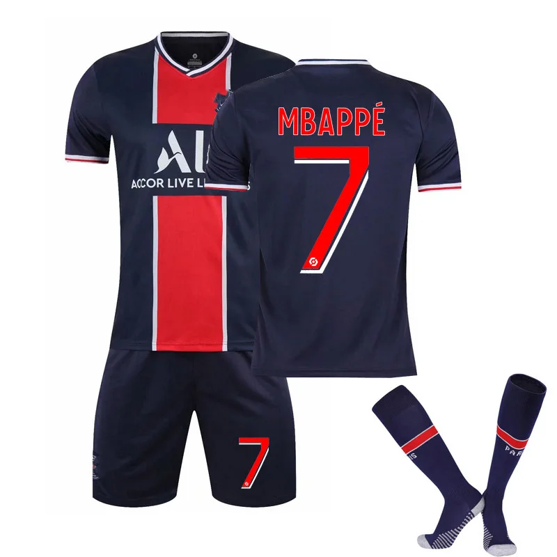 

Jersey 7 number Star Edition Adult Kid Football Jerseys Boys and girls Soccer Clothes Short Sleeve Soccer Tracksuit Jersey