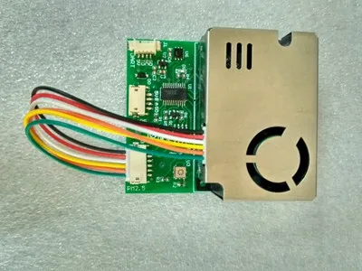 

Detector 7 in one sensor module detection index PM2.5 PM10 temperature and humidity C02 formaldehyde TVOC