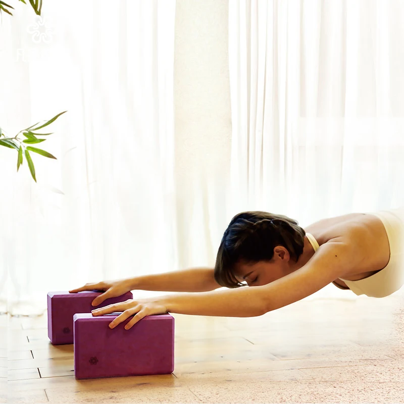

Yoga Eva Professional Yoga Block High Hardness Environmental Protection Non-Slip Elegant Purple Fzz002
