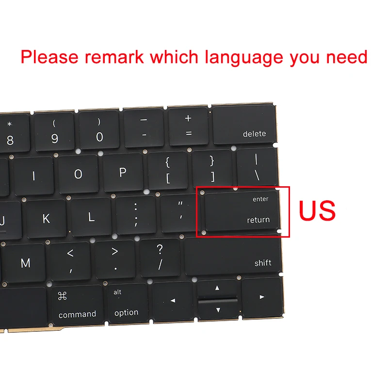 Клавиатура для ноутбука A1706 A1707 A1708 колпачок + зажим Ножничные петли Macbook Pro Retina 13