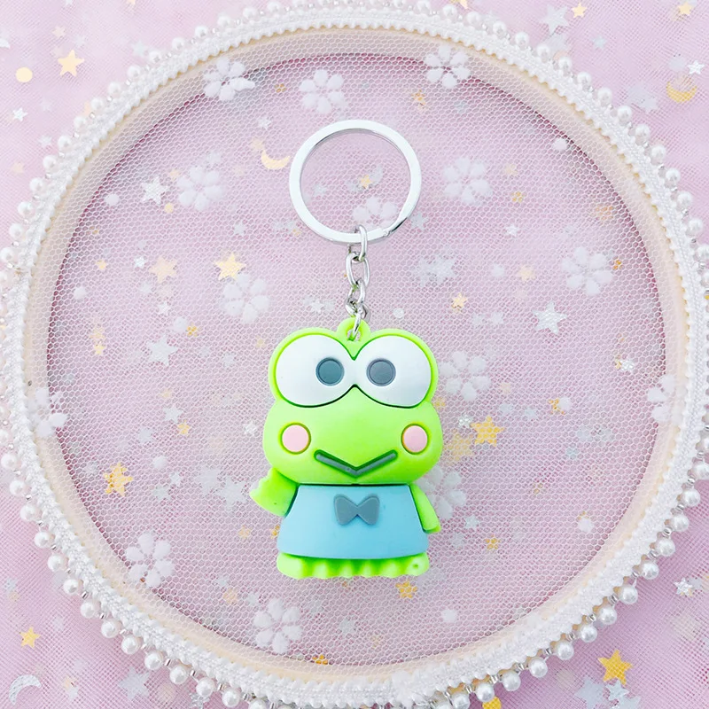 NO.7 Мультфильм брелок Hello Kitty милый KT кот Единорог лягушка куклы брелоки Автомобильный Брелок Студенческая сумка брелок кулон творческие подарки - Цвет: NO.7