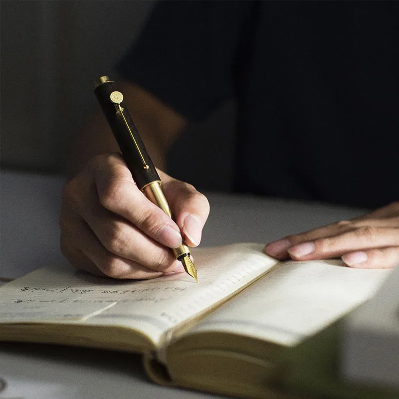 Youpin дизайн часовая легкая портативная ручка Подарочная коробка гладкая пишущий F