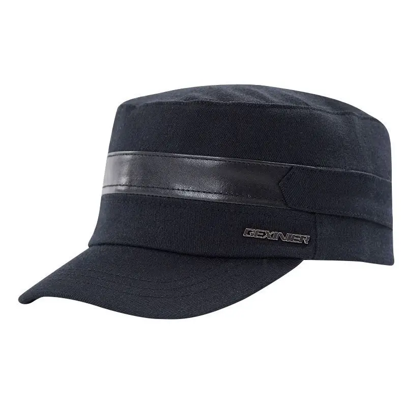 

Hats Men's Military Caps Women's Outdoor Adventure Equipment Flat Cap Wool Solid Color Adjustable Fashion Casual Hatgorrashombre