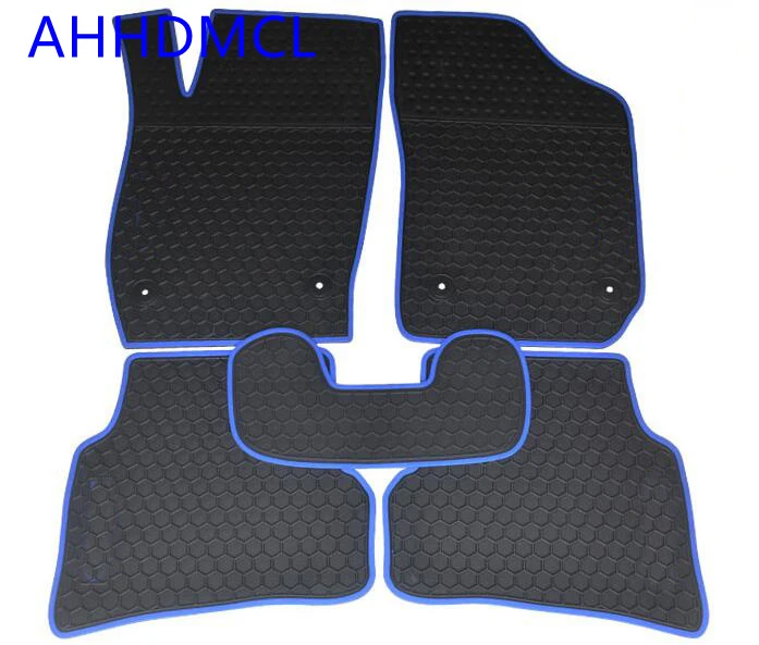 Автомобильные резиновые коврики Противоскользящие для ножек Polo 2009 2010 2011 2012 2013 2014