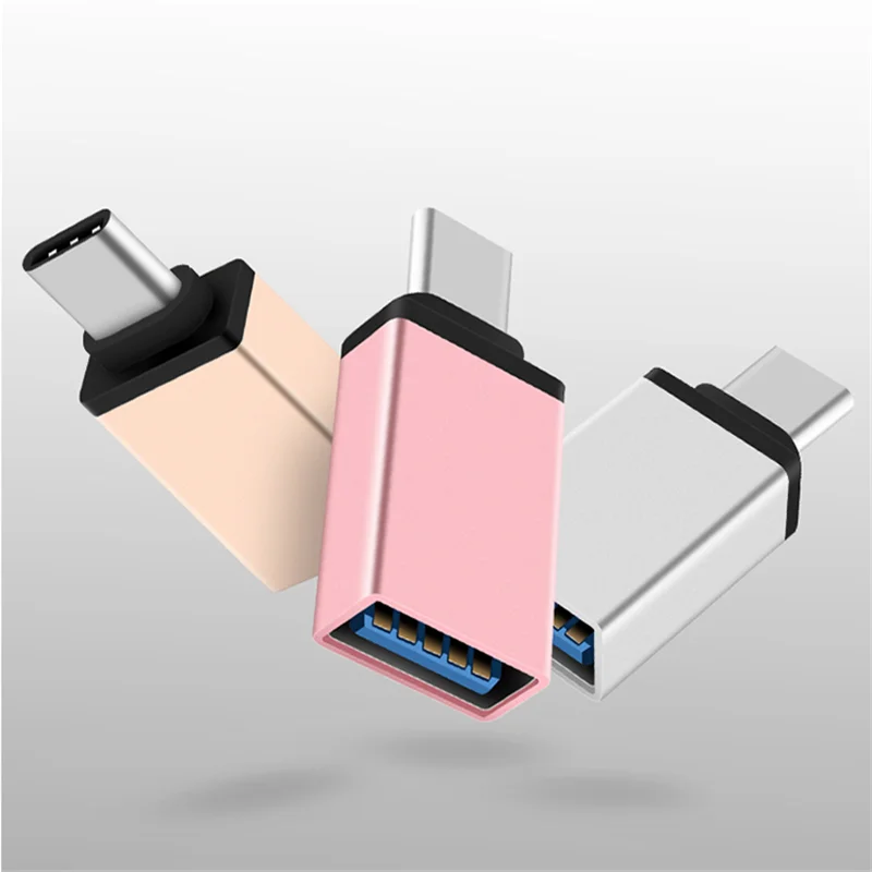 Переходник Type-C на USB 3 0 OTG для кабеля конвертер Type C Samsung Huawei P20 адаптер | Мобильные