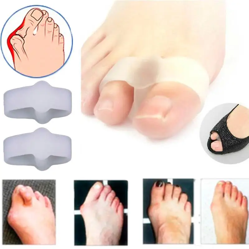 Двойное кольцо усиленного типа hallux вальгус палец ноги большой для костей стопы