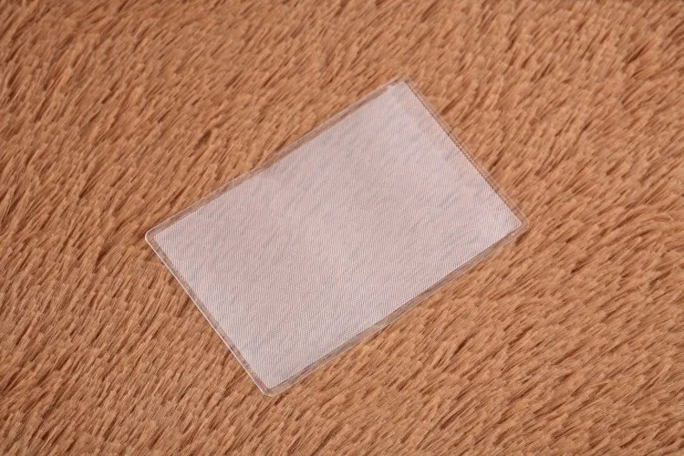 Водонепроницаемый прозрачный держатель для карты Пластик кредитных карт и не