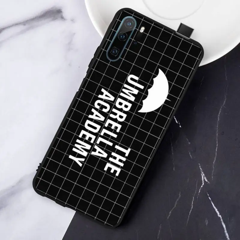 

The Umbrella Academy Black white grid Phone Case For Huawei honor Mate P 10 20 30 40 Pro 10i 9 10 20 8 x Lite