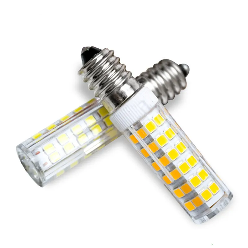 E14 светодиодный светильник лампа 5 Вт 7 9 220 В 2835 SMD Керамика передвижной лампой с