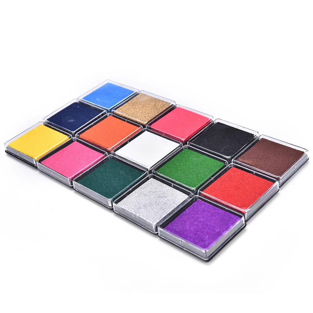 Милые чернильные прокладки на масляной основе для крафтовой печати тканевые