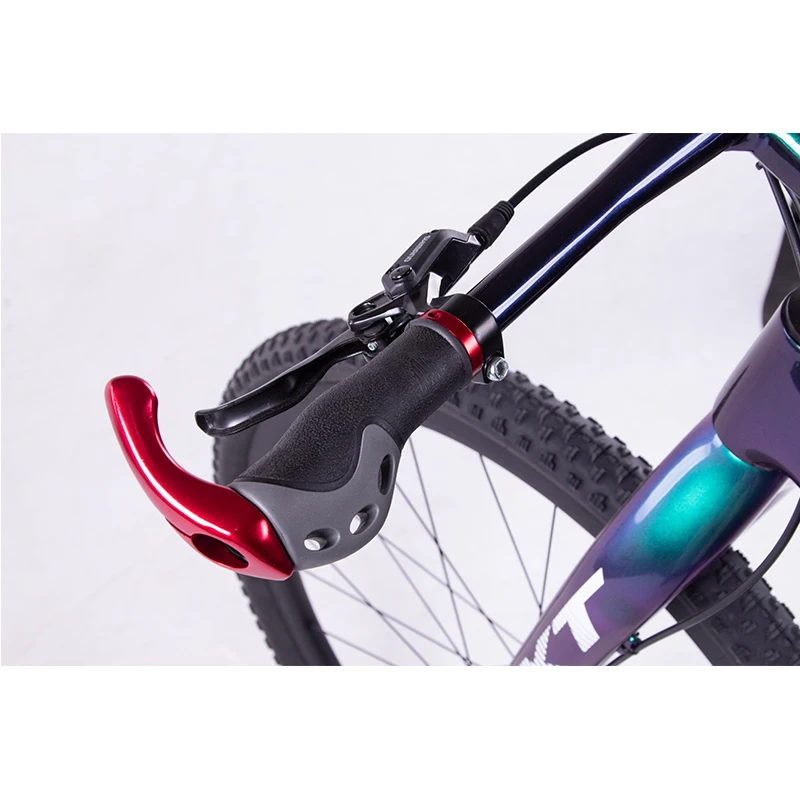 MTB удобные ручки руля велосипеда Алюминий резиновые Байк велосипед замок на