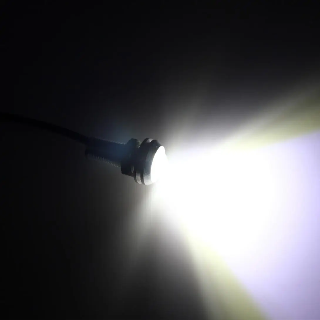 

10pcs 9W 12V LED White Eagle Eye Auto Car Light Car Daytime Reversing Signal White High Power Auto White Bulb Car LED Light