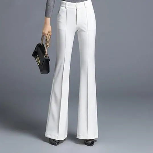 Женские длинные широкие брюки в стиле Харадзюку свободные готические с