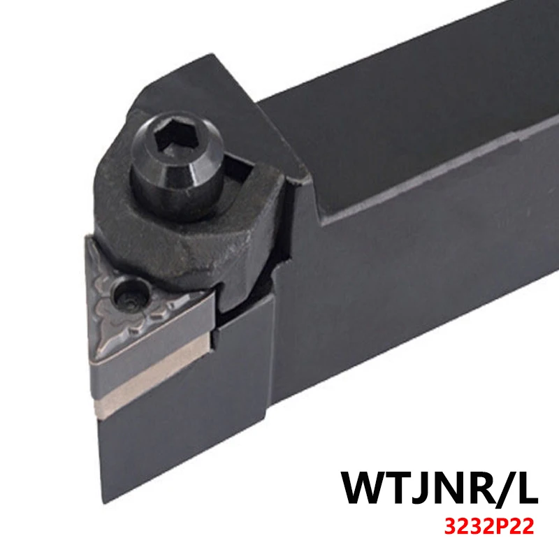 

BEYOND 32mm WTJNR3232P22 WTJNR WTJNL 3232 Carbide Isnerts Shank Lathe Turning Tool Holder use TNMG22