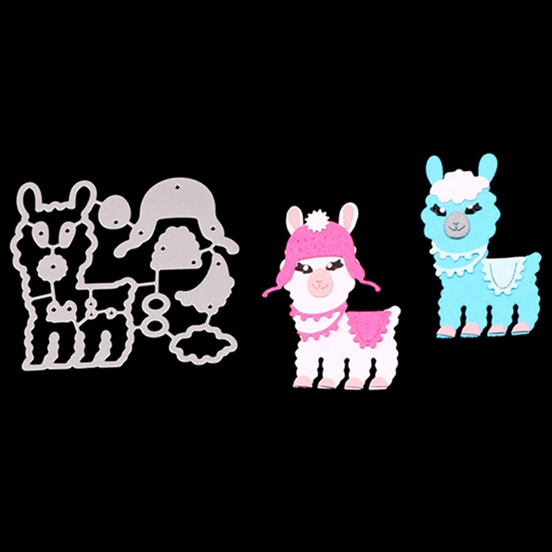 Креативный пазл-альпака металлические Вырубные штампы для сделай сам