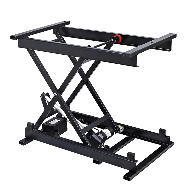 multifunctional tea table electric lift coffee shelf adjustable remote control end iron frame steady lifting |