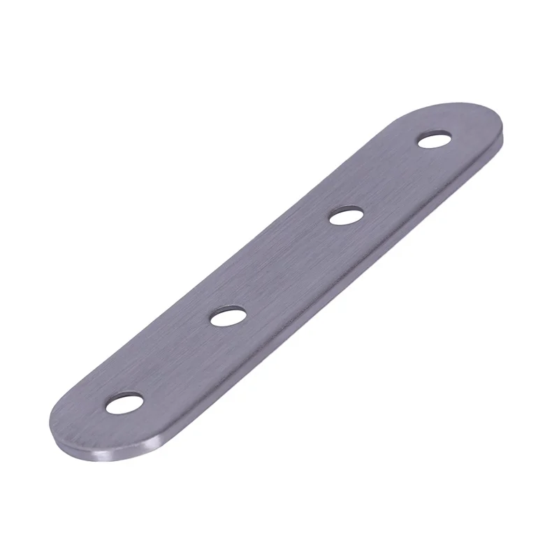 Promotion! Flat Stainless Steel Repair Mending Fixing Plate Brackets Support 2pcs | Строительство и ремонт