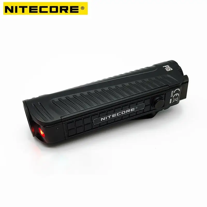 Nitecore P18 Unibody Die-case Futuristic CREE XHP35 HD LED 1800 Lumens with Auxiliary Red Light Tactical Flashlight | Лампы и
