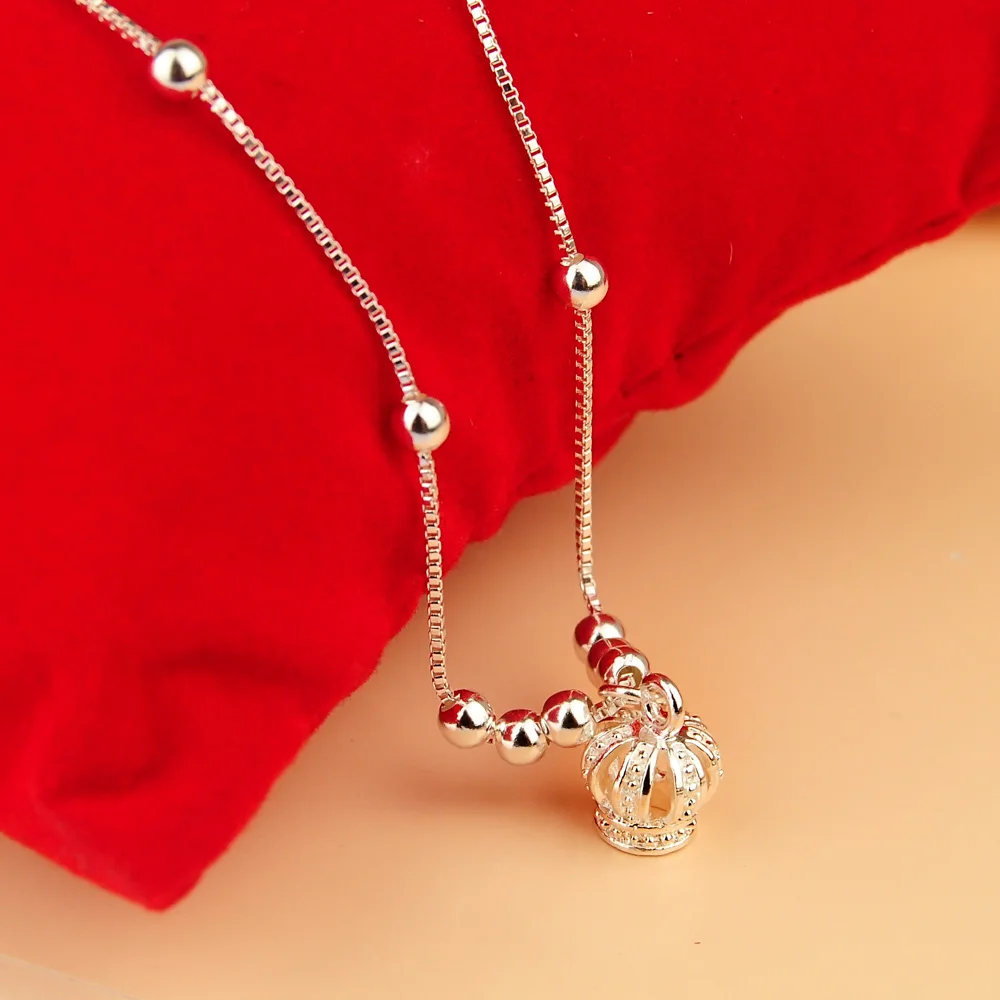 Модные браслеты на ногу из стерлингового серебра 925 пробы для женщин кулон в виде