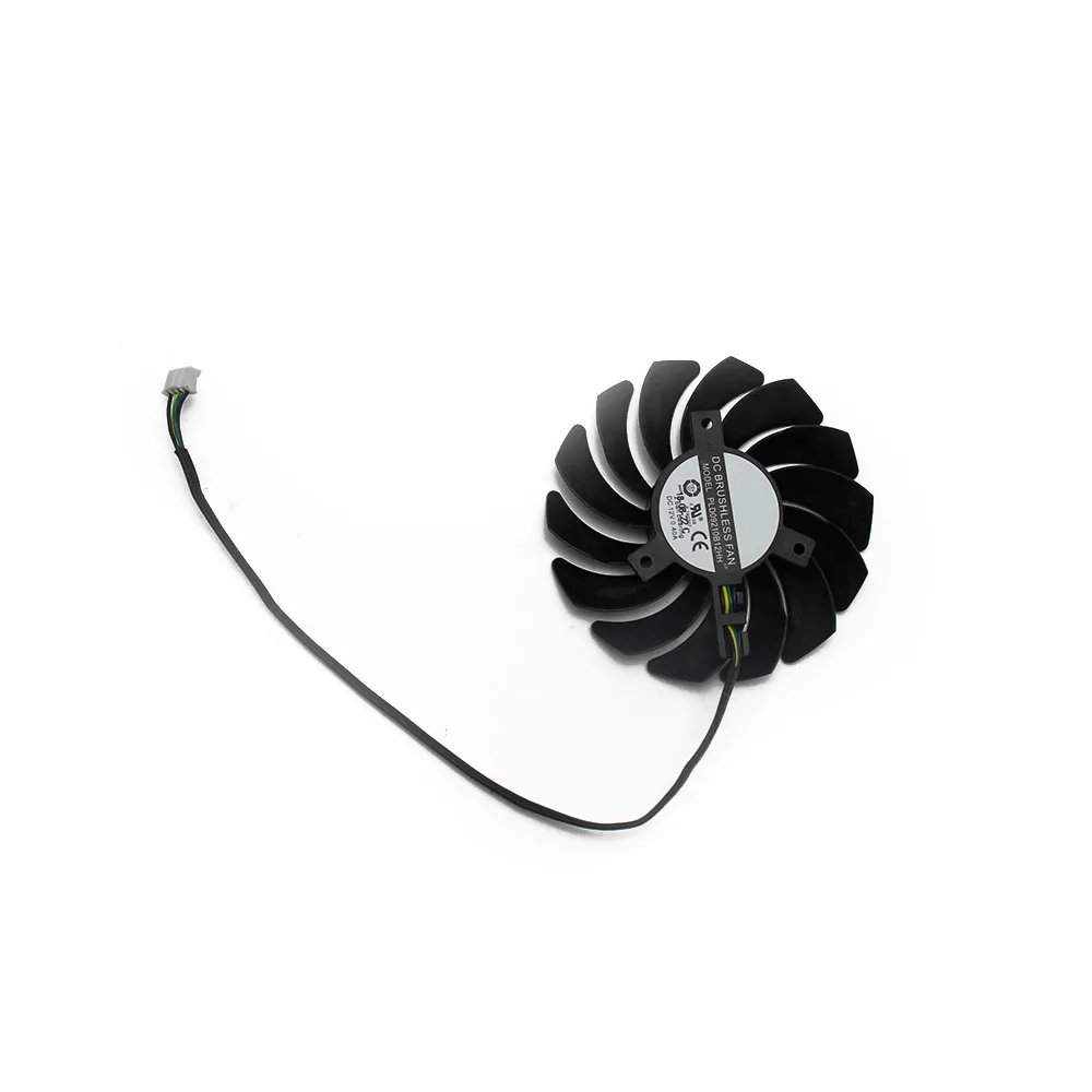 Оригинальный вентилятор PLD10010B12HH RTX2080 Ti для MSI GeForce RTX 2080 2070 SUPER 8 Гб GAMING X TRIO PLD09210B12HH