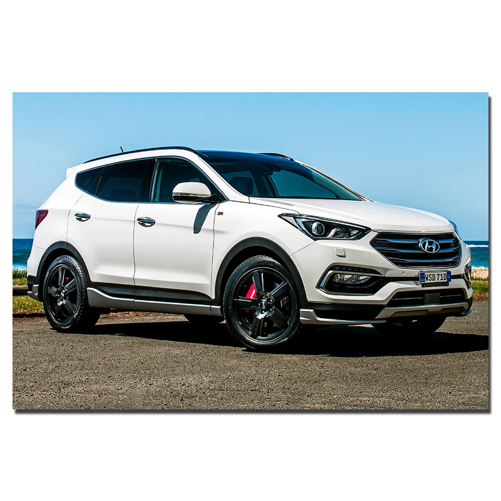 Плакат на холсте с изображением автомобиля для украшения гостиной